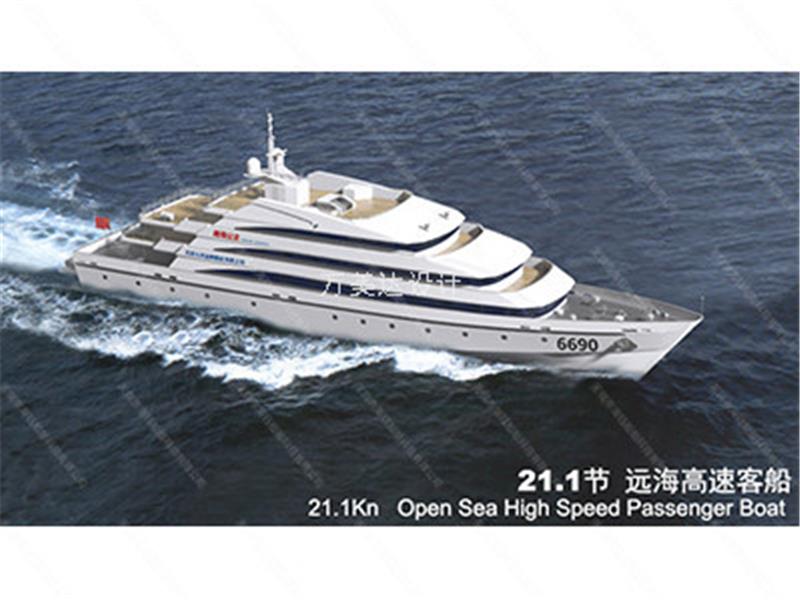 High-speed passenger ship