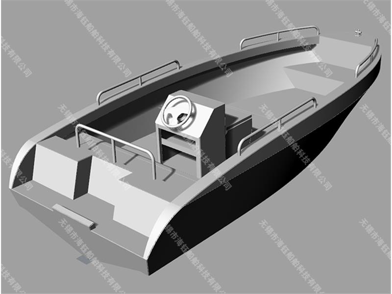 Aluminum alloy speedboat