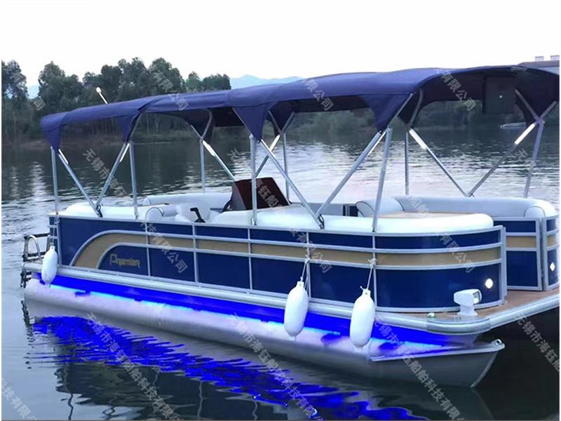 Aluminum alloy pontoon